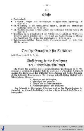 Einführung in die Benützung der Universitäts-Bibliothek
