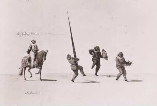 Graf von Puttach - ein Scaramuz (Fechter, 3. Quadrille)