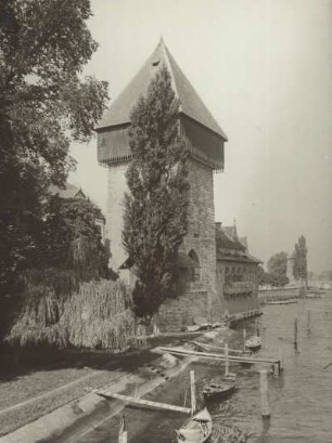 Konstanz am Bodensee, Rheinturm : Konstanz am Bodensee. Rheinturm