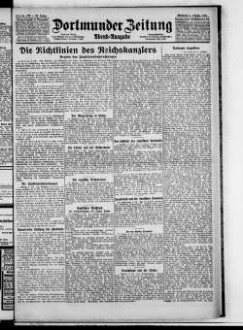 Dortmunder Zeitung. 1874-1939