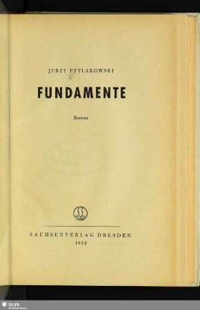 Fundamente : Roman