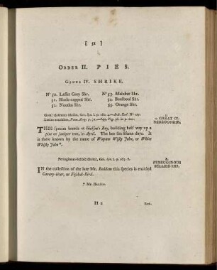 Order II. Pies.