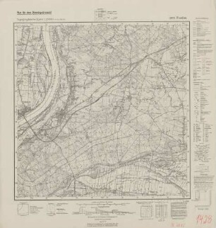 2875 Fordon, Topographische Karte 1:25000 (4cm - Karte)