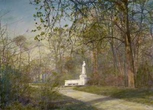 Weimar. Denkmal für Franz Liszt (1902; Hermann Hahn) im Park an der Ilm