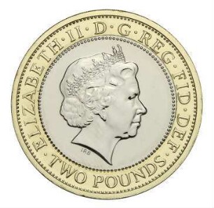 Großbritannien: 2013 Underground Train coin