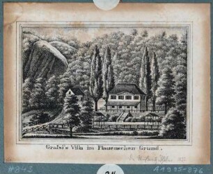 Die Villa Grassi im Plauenschen Grund bei Dresden