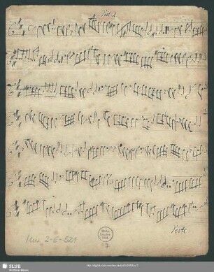 Viol[ino]. 1.