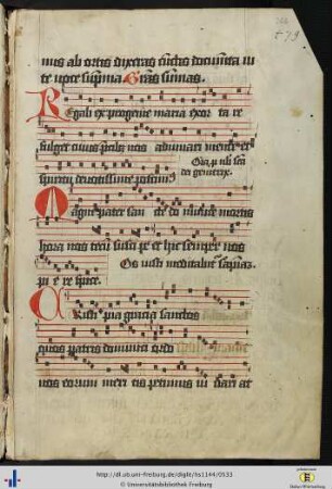 [266rv] Antiphonen (Nachtrag).