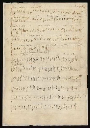 Cantate domino / : Exaudi deus