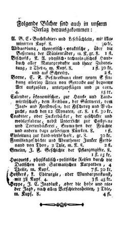 Folgende Bücher sind auch in unserm Verlag herausgekommen: