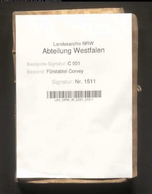 Kopialbuch der Reverse (Liber feudalis quintus et sextus) mit Index