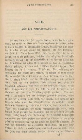 643-654 Für den Bonifatius-Verein