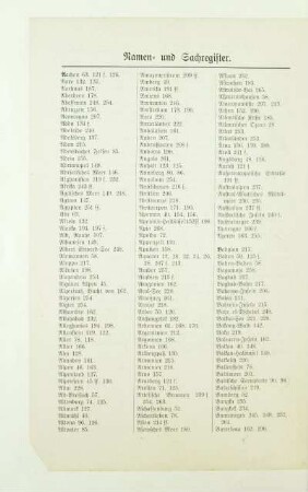 Namen- und Sachregister