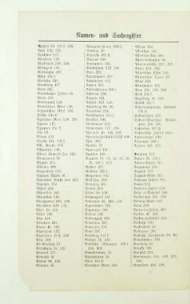 Namen- und Sachregister