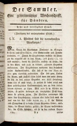 Acht und dreisigstes Stück.