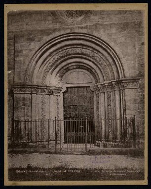 Kloster Marienberg, Helmstedt: Westportal