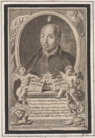 Bildnis Ignatius von Loyola, Ordensgründer (1491–1556)