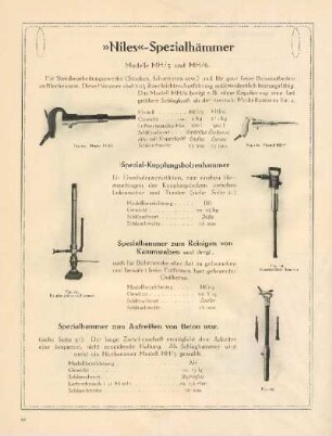 "Niles"-Spezialhämmer