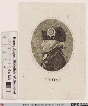Bildnis Adam-Philippe comte de Custine