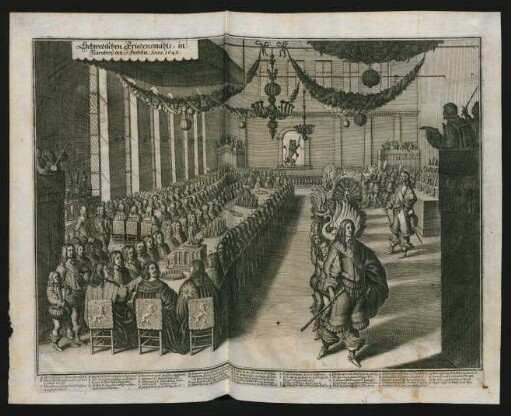 Schwedischen Friedensmahls, in Nürnberg den 25. Herbstm. Anno 1649.