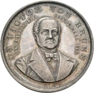 Medaille auf Victor von Bruns