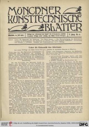 5: Ueber die Enkaustik des Altertums