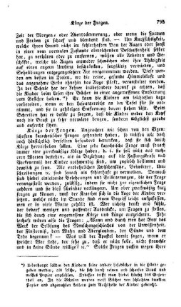 Kürze der Fragen