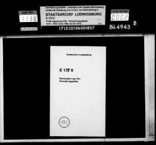 Gemeinderechtsverhältnisse in Gamerschwang, Granheim, Griesingen, Grötzingen, Herbertshofen, Hundersingen und Kirchbierlingen