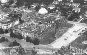Leipzig: Reichsgericht ; Fliegeraufnahme