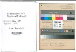 Entnazifizierung Bernhard Laub , geb. 10.07.1905 (Angestellter)
