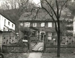 Pirna-Posta, Oberposta 51. Wohnhaus (bezeichnet 1831)
