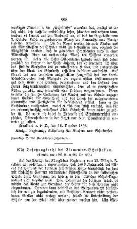 Besetzungsrecht bei Elementar-Schulstellen : [V. Elementarschulwesen]
