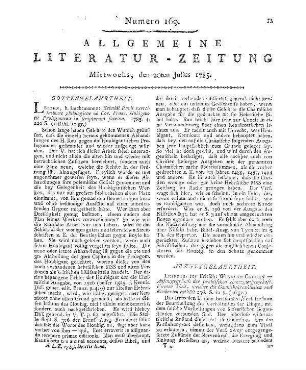 Essich, J. G.: Vernünftige Anweisung zu einem langen und gesunden Leben. Augsburg: Rieger [1784]