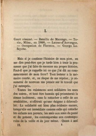 Histoire de ma vie, 2
