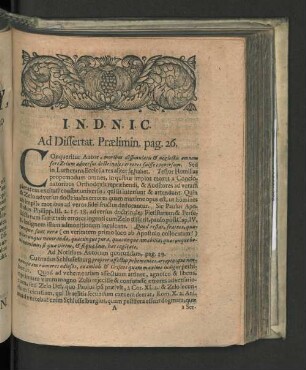 Ad Dissertat. Praelimin. pag. 26