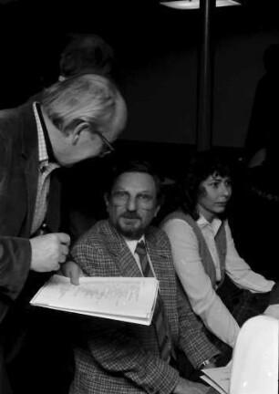 Reichenau: Gruppen auf dem Schiff; Karlheinz Wegner