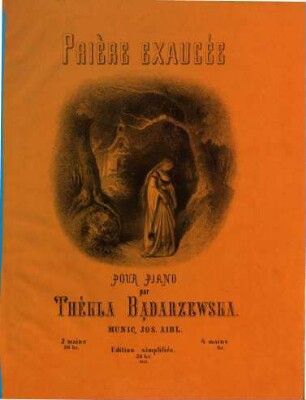 Prière exaucée = (Das erhörte Gebet) : pour piano