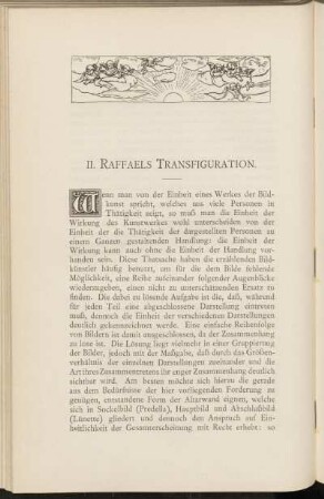 II. Raffaels Transfiguration.