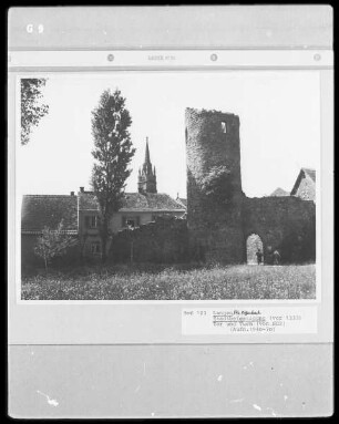 Stadtbefestigung Tor Wehrturm