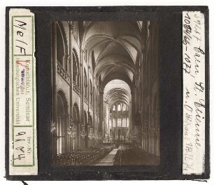 Caen, St. Etienne: Inneres nach Osten (Stoedtner-Nr. 59287)