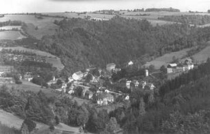Glashütte in Sa. : Glashütte. Stadtteilansicht