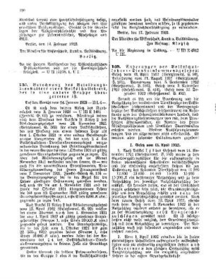 Änderungen des Volksschullehrer-Diensteinkommensgesetzes: Gesetz vom 13. April 1922 (Gesetzsamml. S. 99), Verordnung vom 21. August 1922 (Gesetzsamml. S. 281), Verordnung vom 5. September 1922 (Gesetzsamml. S. 286), Gesetz vom 9. November 1922 (Gesetzsamml. S. 416), Gesetz vom 22. Dezember 1922 (Gesetzsamml. S. 452) : [Amtlicher Teil]
