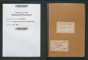 Konzept und Material zum wirtschaftlichen Lagebericht für die Monate Dezember 1936 – Januar 1937 und Februar – März 1937 einschl. Lagebericht des Regierungs-Präsidenten Köln.
