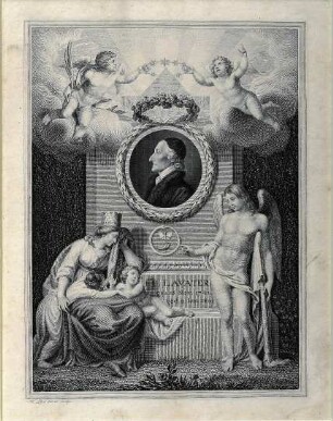 Grafik 'Grabmal J. C. Lavater'