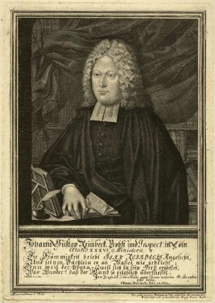 Werner, Anna Maria (Vorlage): Porträt Johann Gustav Reinbeck