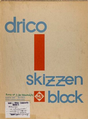 Skizzenblock