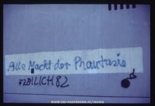 Alle Macht der Phantasie