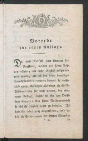 Vorrede zur neuen Auflage