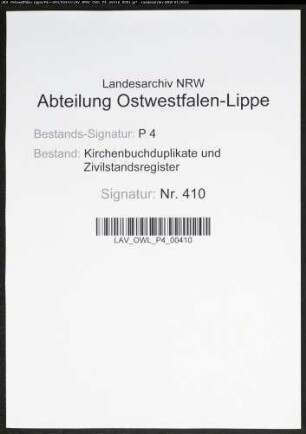 Kirchenbuchduplikat der katholischen Gemeinde Wormbach, Kreis Meschede (GHT 1854-1860). (Gemeinde: Katholischen Gemeinde)