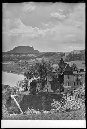 Burgruine Altrathen mit Lilienstein